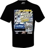 Checkered Flag Sports Justin Allgaier #7 NASCAR Xfinity 2024 Cabo 250 at Michigan 8.17.2024 Win T-Shirt (US, Alpha, Medium, Regular, Regular, Black)
