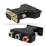 cable rgb vs rca Conectores A: Hombre D-Sub 15 Pin