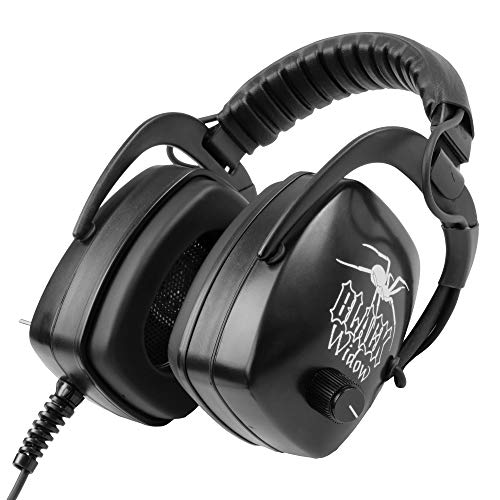 DetectorPro Black Widow Platinum Headphones with 1/4