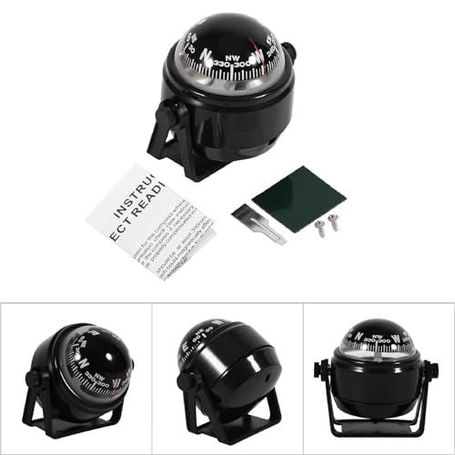 Image of Marine Bracket Mount Compass Voyager Waterproof for Boat Caravan Truck