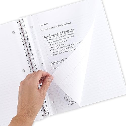 Papier ligné Five Star pour ajouter des pages de cours à vos carnets de notes - 2