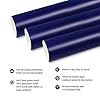 TECKWRAP Permanent Adhesive Vinyl 12" x 10ft, Matte Dark Blue #1
