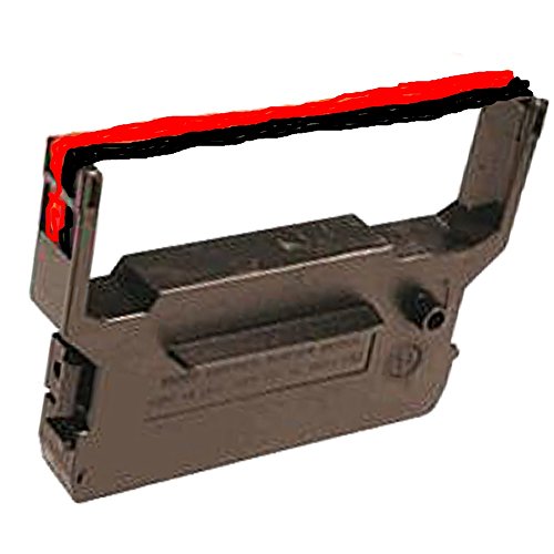 Kleurlint zwart/rood - voor Carma 2880 DN - lint cassette- Carma 2880 DN zwart kleurlint origineel