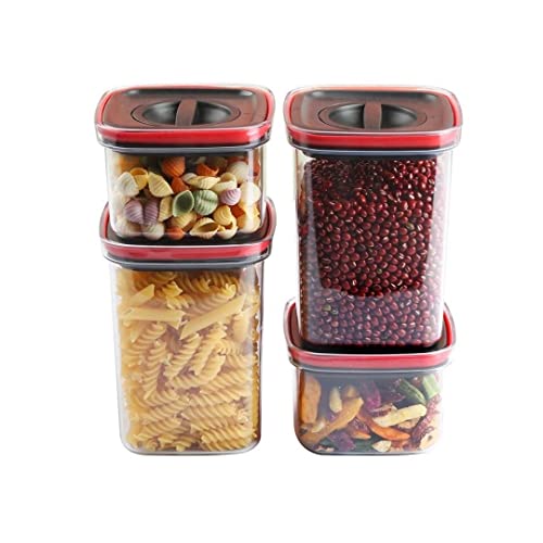 Kit Pote hermético 4 Peças Porta Mantimento para cozinha Empilháveis Multiuso - Westing