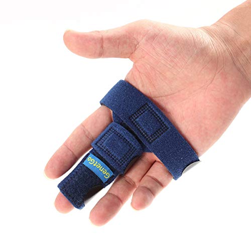 VORCOOL Splint Brace Protectors Hands Adjustable Full Splints, Middle Support - Tendon Release Blue