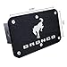 Au-tomotive Gold, Inc. Officially Licensed Rugged Black Class III Hitch Plug for Bronco