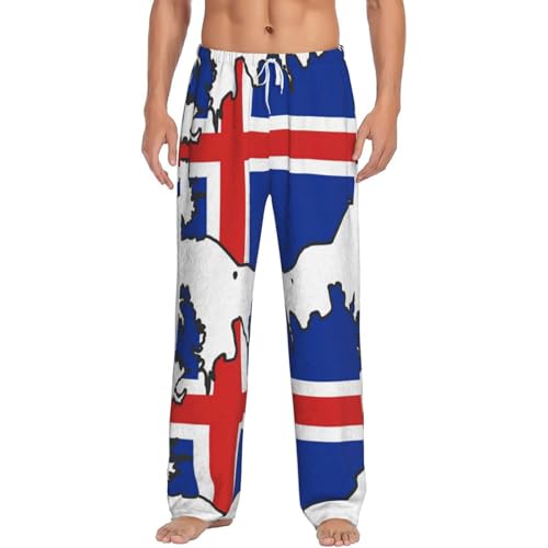 Pantalon pyjama micropolaire homme Islande idéal pour l'hiver