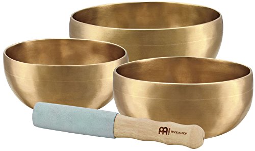 Meinl Sonic Energy SB-U-1500 Serie Universal - Juego de cuencos tibetanos, 3 unidades