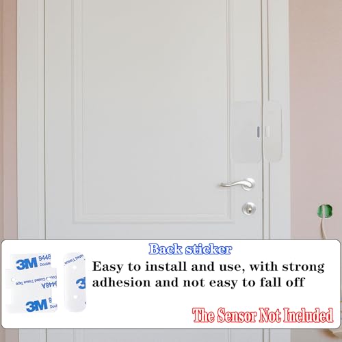 Image of Adhesive Replacement Tape Compatible with SimpliSafe Entry Sensor,Pack of 15 Sensor Pads & 15 Magnet Pads,Pre-Cut,No Cutting Needed Double-Sided Tape