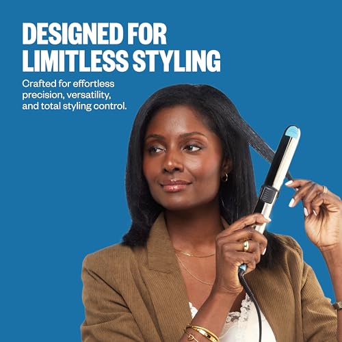 BaBylissPRO Nano Titanium Prima Ionic Hair Straightener – Professional Flat Iron & Curling Iron in One for Stylists, Pro Styling Hair Tool - Image 3