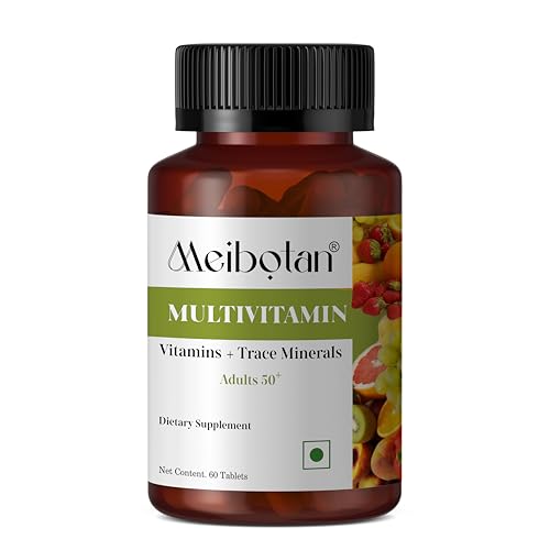 Image of Best Multivitamin for Men and Women, 60 Multivitamin Tablets, with Zinc, Vitamin C, Vitamin D3, Multiminerals and Ginseng Extract, Enhances Energy, Stamina & Immunity for Age 50+