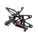 Compatible with S1000RR 2009-2014 S1000R 2013-2016 Motorbike Rearsets Foot pegs Rear sets Footrest Brake Shift Adjustable