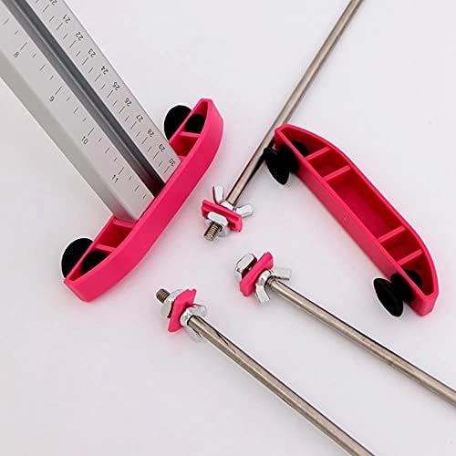 Miniatura 6 de Regla de globos, herramienta de medición de tamaño de globo, medidor plegable para juego de guirnalda de globos para decoración de bodas, fiestas de