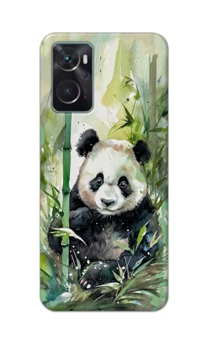 Image of Printed Hard Back Cover for Oppo K10 4G Back Cover (Panda -J1) -190724(EA)