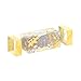 invisibobble Original Trio Cracker - Traceless Spiral Hair Ties - Pack of 3 Crystal Clear - Strong Elastic Grip Coil Hair Accessories - No Kink, Non Soaking - Gentle for Girls Toddlers and Thick Hair