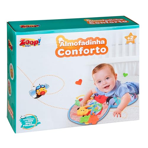Almofadinha de Atividades Bebe Conforto Raposa Zoop Toys