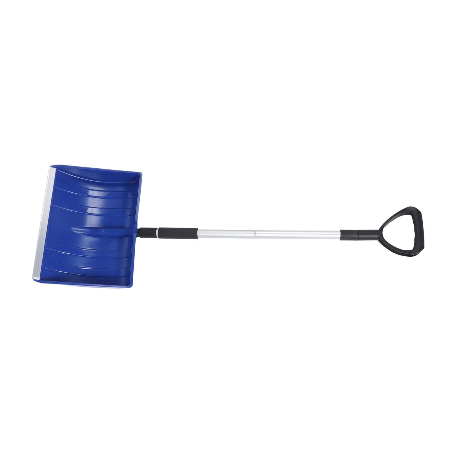 Pala da neve Pala da esterno portatile leggera e staccabile di grande capacità per giardino di emergenza (Blu)