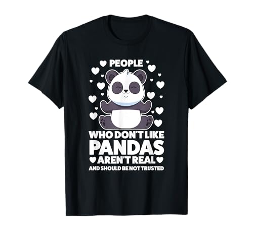 personas a las que no les gusta pandas panda Camiseta