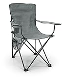 Packmaß: 12 x 83 cm, Gewicht: 2,1 kg, Farbe: Grau, Stoff: 600D Polyester, max. Belastbarkeit: 90 kg