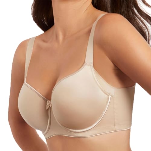 Selene Sujetador Copa C con Aros y con Relleno Lisa C - Tierra, 95