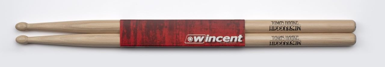 Wincent Drumsticks Thomas Haake WTHS Massive and Made for Metal Signature Hickory Drumsticks 1 Pair
