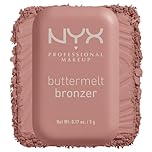 NYX Professional Makeup Buttermelt Powder Bronzer, Up To 12H Wear, Fade & Transfer Resistant, Cruelty Free & Vegan Formula, All Skin Tones, Shade: Butta Cup