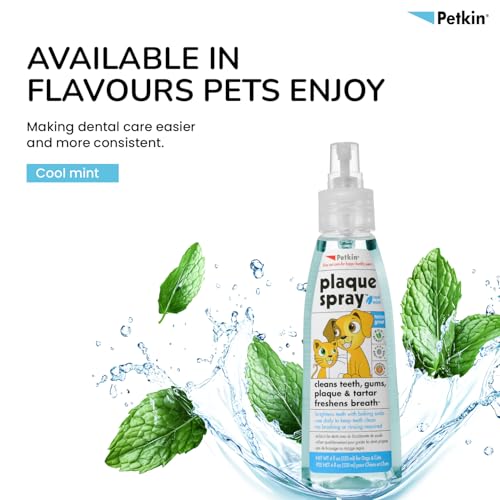 Image of Petkin Plaque Spray, 4-Ounce, 120 ml