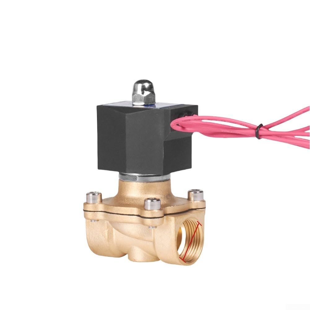 Vanne magnétique en laiton G3/4 DN20 avec joint nylon pour réseau d'irrigation fiable