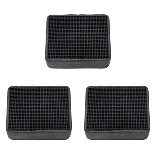 Lot de 3 filtres à charbon actif de rechange, compatibles avec Geberit DuoFresh Module Insert 243.970.00.1, purificateur d'air de toilette, filtre à air frais pour éliminer les odeurs désagréables et