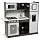 Melissa & Doug Wooden Chef's Kitchen Set for Kids with Play Kitchen Accessories & “Ice” Cube Dispenser, Preschool Learning Toys for Girls & Boys 3+ - FSC Certified
