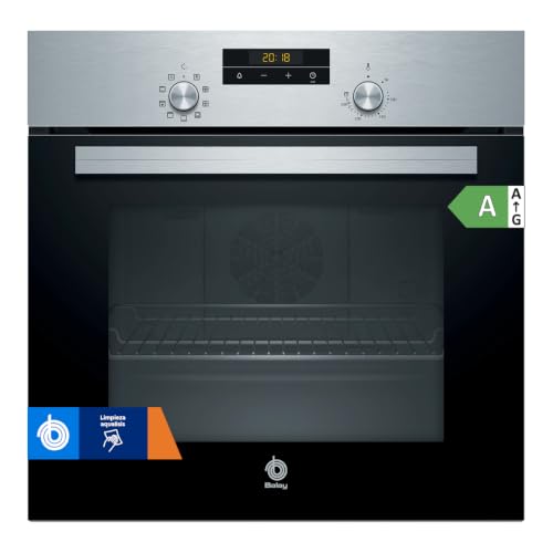 Balay, Horno Multifunción, Serie Acero, negro/inox, 3HB2031X0