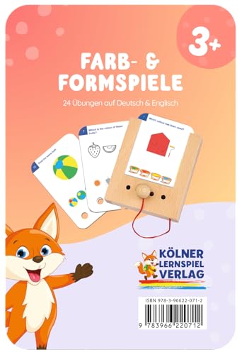 Der Lochkasten Farb- und Formspiele: Kartensatz