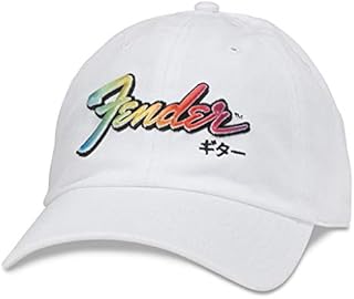 AMERICAN NEEDLE Prism Slouch Fender Casual Baseball Dad Hat (FEND-1909A-WHT) White