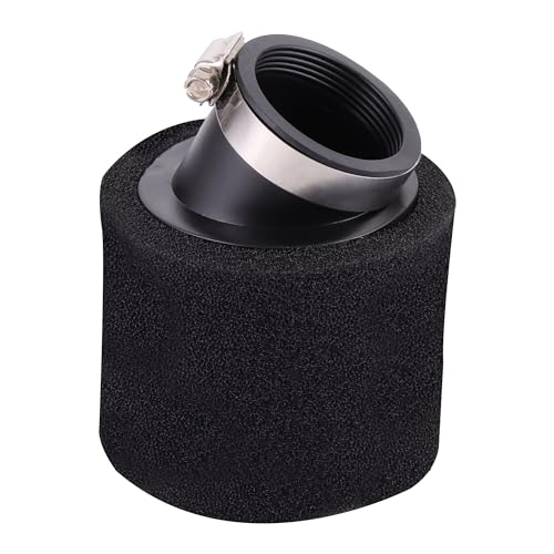 GOOFIT 48mm Filtro De Aire Negro Carreras Reemplazar Para GY6 50cc Motorcycle Scooter Bike Dirt Pit ATV
