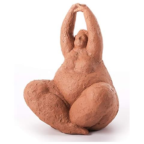 Amoy-Art Yoga Lady Sculpture Home Decor Cover