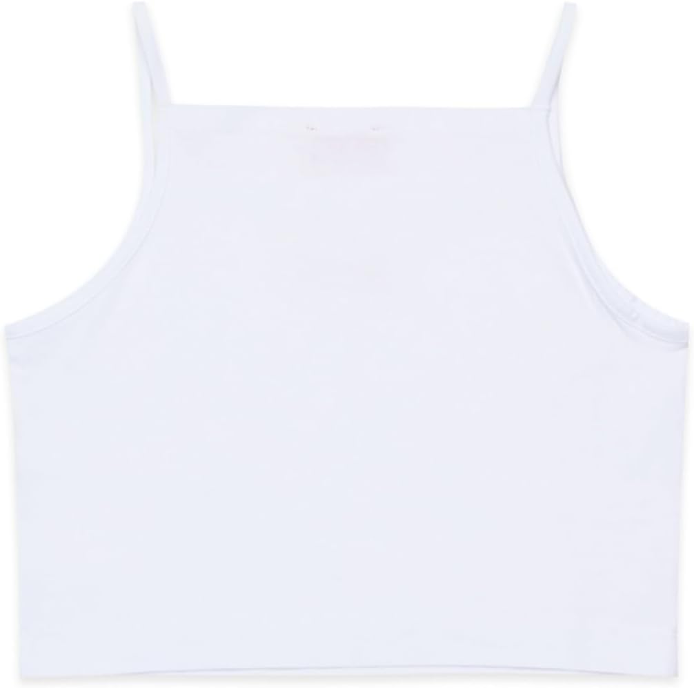 Diesel Girls' Sleeveless T-Shirt with Logo