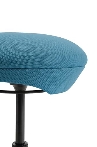 Image of Topstar SITNESS HOP HIGH Ergonomic Stool with Three-Dimensional Movement Sitness Technology Made in Germany Colour: Black /Petrol
