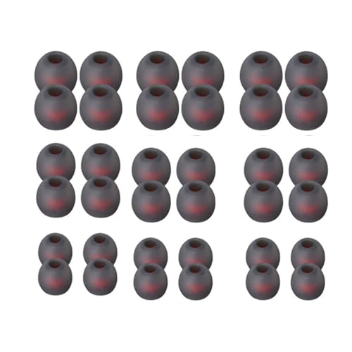 Puntas de silicón para auriculares pack de 36 unidades miniatura 1