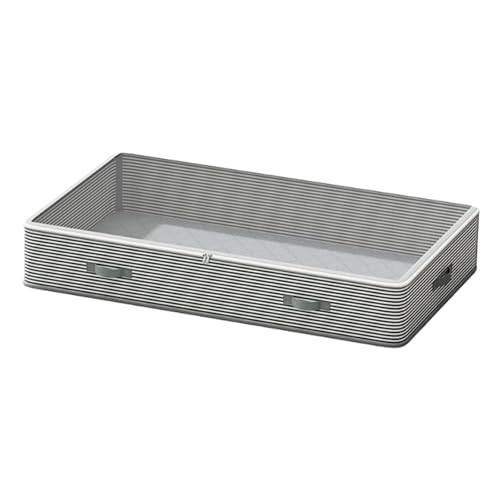 Bothyi under Bed Storage Container Underbed Storage Bag 55L Zipper Closet Organizer Low Profile for Comforter Quilts Bedding Blanket, 1 Piece