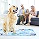Hundematte & Katzenmatte, Waschbares Hundebett, wassergefüllte Kühlmatte, für Zuhause Unterwegs oder im Auto Kühlkissen Pad Hunde, 60×90 cm, XL,Blaue Windmühle