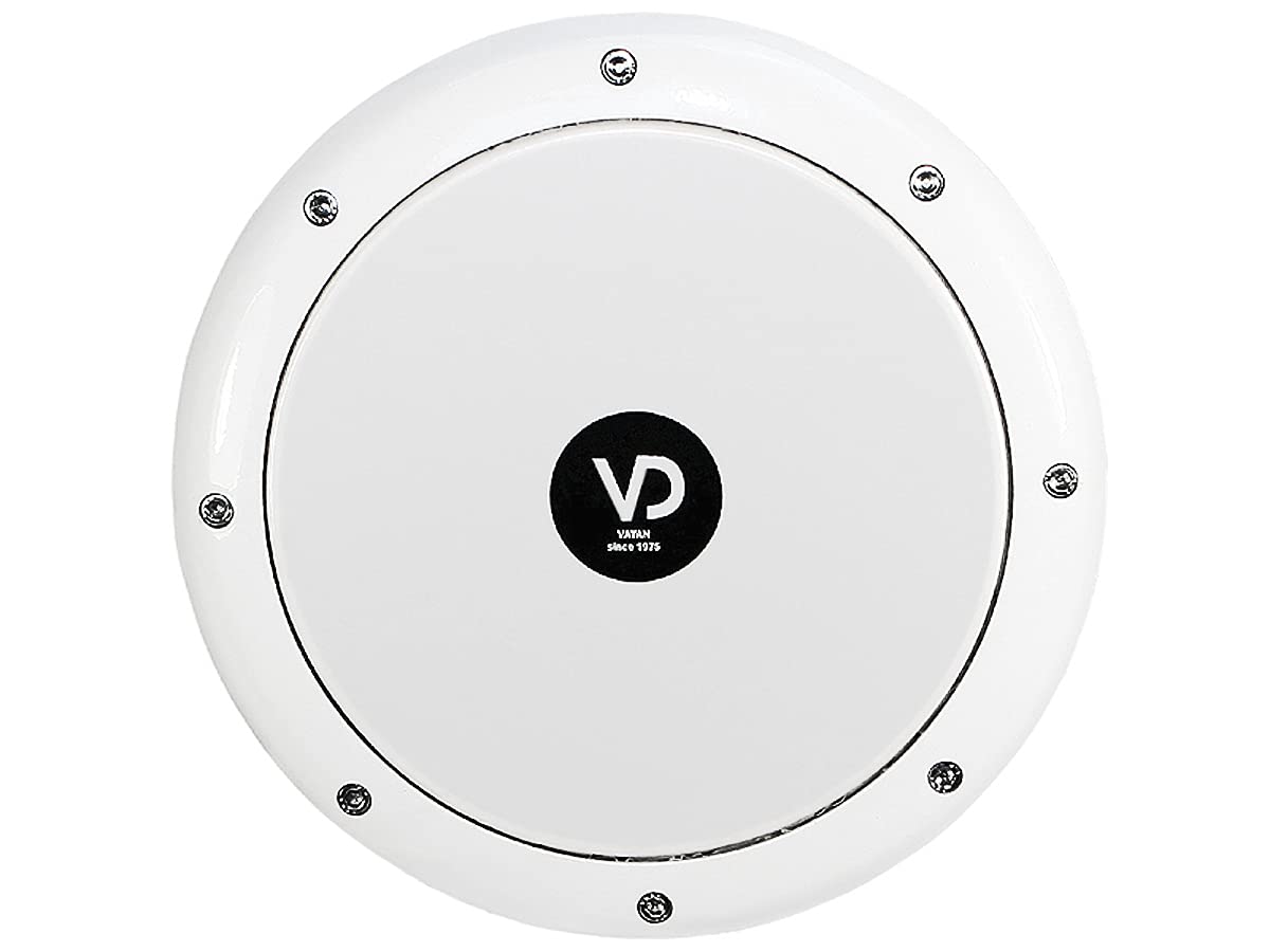 Darbuka Egiziana Vatan 22 Cm - Tamburo A Calice In Pelle Sintetica, Nero, Ideale Per Musica Etnica