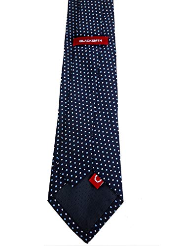 Image of BLACKSMITH Red Jacquard Tie for Men - Red Formal Tie for Men