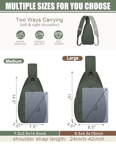 Image of Crossbody Bags for Women Men Trendy Sling Bag Bakpack Casual Chest Bag with Convertible Shoulder Strap steel Stainless Steel Paint