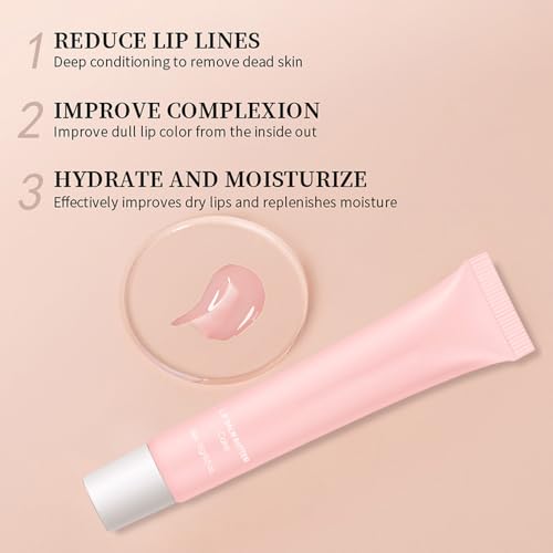 Image of FeiCuiYun Summer Lip Butter Lip Balm, Ultra-Hydrating Natural Vegan Lip Balm, Sheer-Tinted Shine & Hydration, Soothes & Softens Dry Lips Skincare, Balsamo labial hidratante #4 Cake