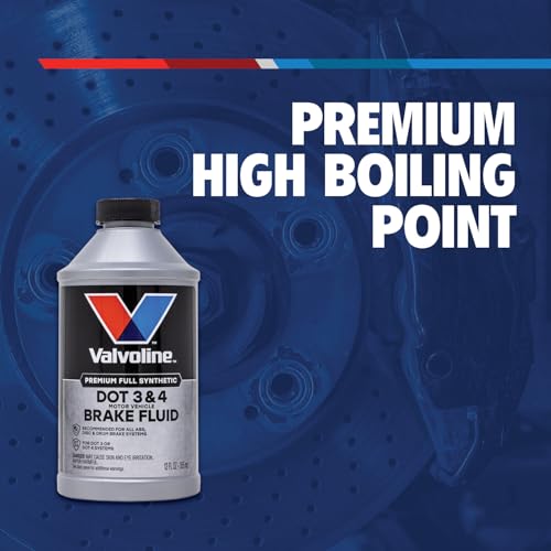 Image of Valvoline DOT 3 & 4 Synthetic Brake Fluid, 12 oz