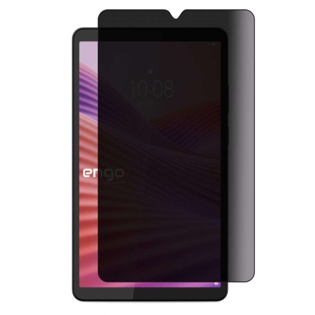 Engo Lenovo Tab One Tb305xu 8.7 İnç İle Uyumlu Hayalet Ekran Koruyucu, Yandan Görünmeyen Anti-Spy Gizlilik (Privacy) Koruması, 9h Temperli Nano Kırılmaz Esnek Cam, Parlama Ve Parmak İzi Önleyici