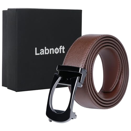 Image of Labnoft Men's PU Leather Auto-lock Belt