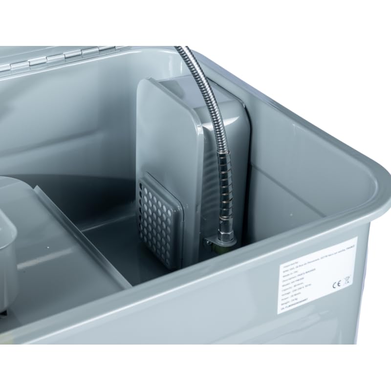 BPAC Fontaine de Lavage - Fontaine de Dégraissage Atelier - Fontaine de Nettoyage avec Brosse de Nettoyage - Capacité 75 Litres
