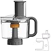 ملحق العجين Kenwood MultiPro Food Processor KAH65.000PL، 5 أقراص تقطيع مع قرص تقطيع قابل للتعديل، نظام ExpressDice، سعة 1.2 لتر، حقيبة ملحقات، فضي