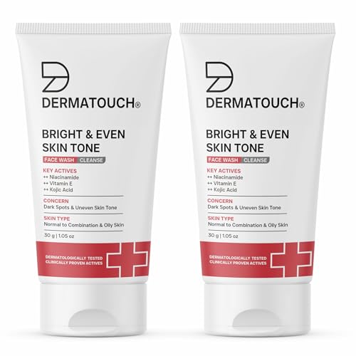 DERMATOUCH Bright & Even Tone Face Wash, 30g (Pack of 2) - Image 2